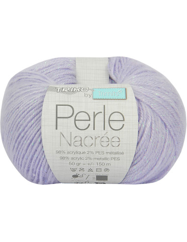 Fil à tricoter Perle Nacrée