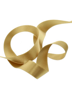 Satinband - Goldbeige