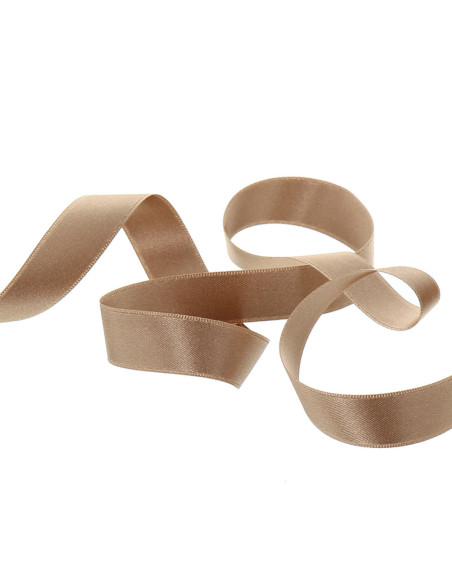 Satinband - Beige