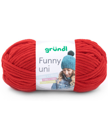 Chenillegarn Funny uni Gründl