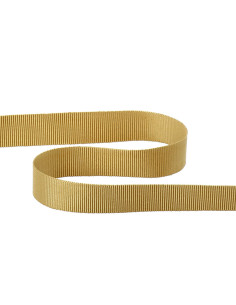 Grosgrainband - Goldbeige