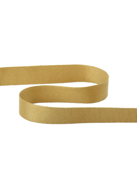 Grosgrainband - Goldbeige