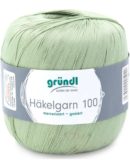 Baumwollhäkelgarn 100 Gründl
