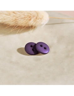 Klassischer Mat-Knopf - Majestic Purple 2