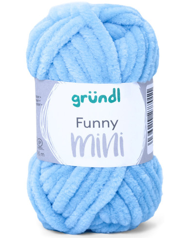 Fil chenille Funny Mini Gründl