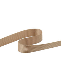 Grosgrainband - Beige