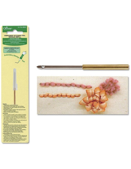 Nadel für das Stickwerkzeug für Kordel und Stickband