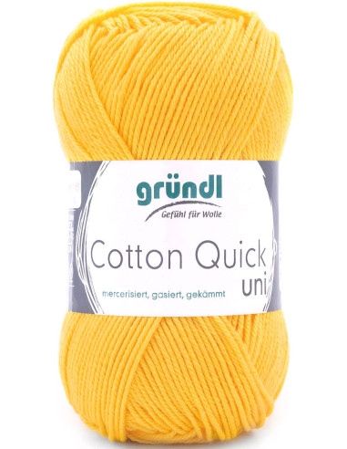 Baumwollgarn Quick Uni Gründl