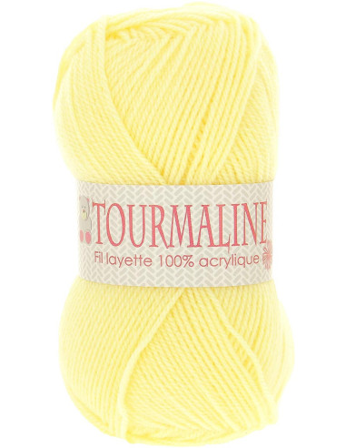 Beutel mit 2 Knäueln Babystrickgarn Turmalin