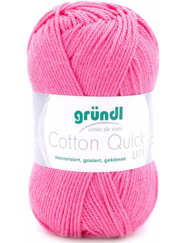 Baumwollgarn Quick Uni Gründl