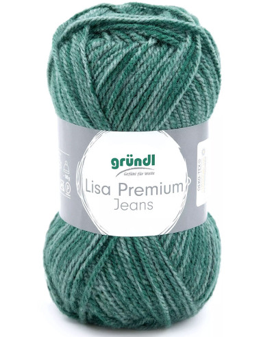 Fil à tricoter Lisa Premium Jeans Gründl