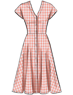 Kleid- und Gürtelmuster - McCall's 7920 2