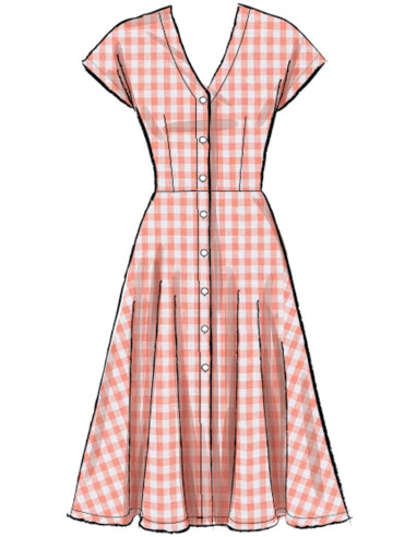 Kleid- und Gürtelmuster - McCall's 7920