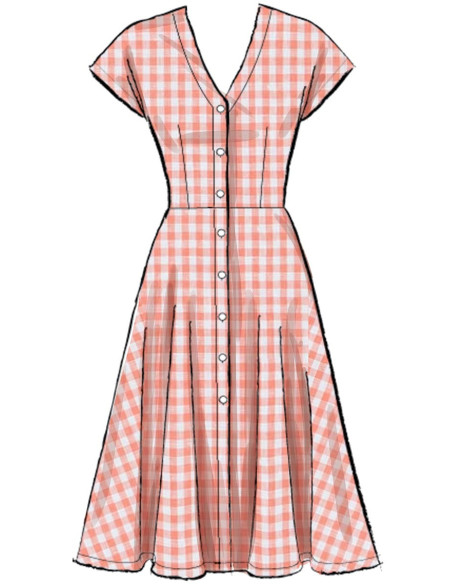 Kleid- und Gürtelmuster - McCall's 7920