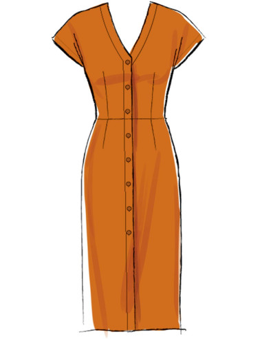 Kleid- und Gürtelmuster - McCall's 7920