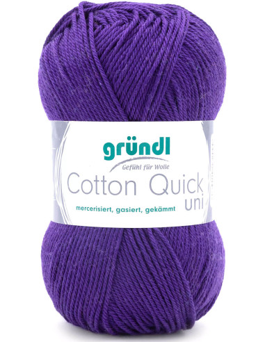 Baumwollgarn Quick Uni Gründl