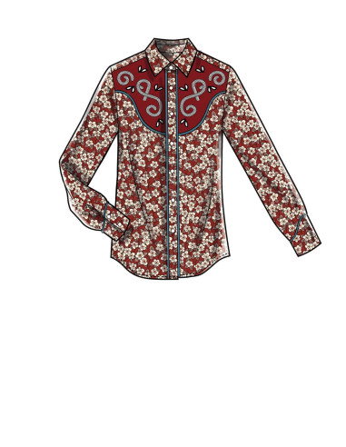 Hemdenschnittmuster - McCall's 7980