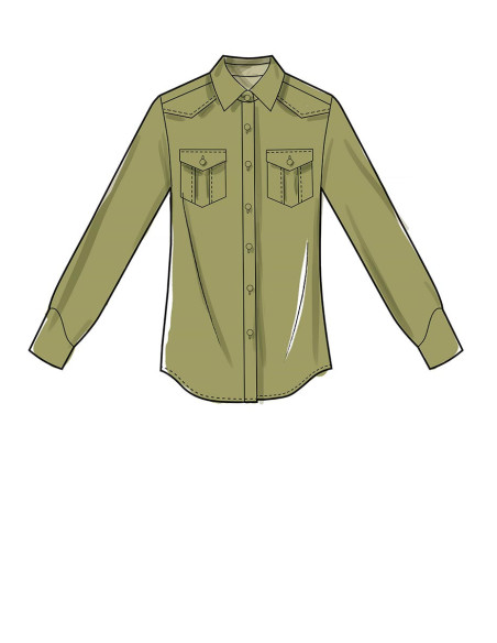 Hemdenschnittmuster - McCall's 7980