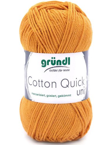 Baumwollgarn Quick Uni Gründl
