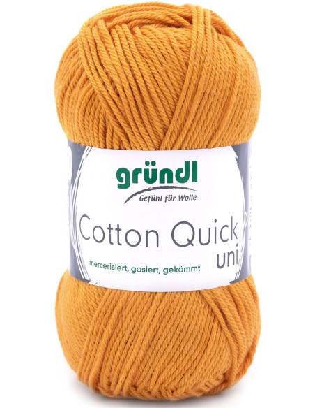 Baumwollgarn Quick Uni Gründl