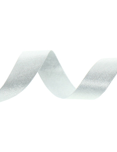 Lurex-Satinband - Silber