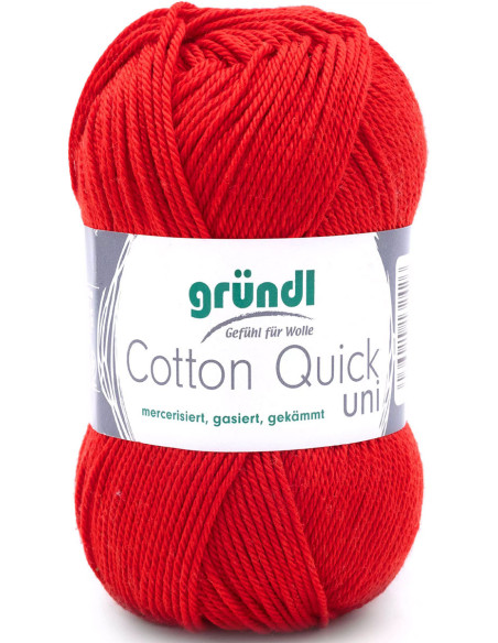 Baumwollgarn Quick Uni Gründl