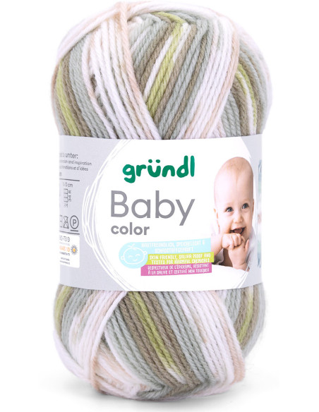 Babywolle Baby Color Gründl