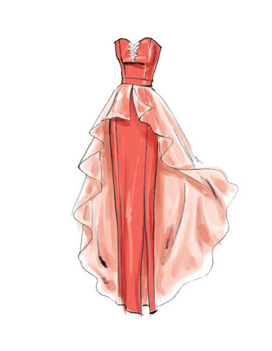 Kleid- und Gürtelmuster - McCall's 6838