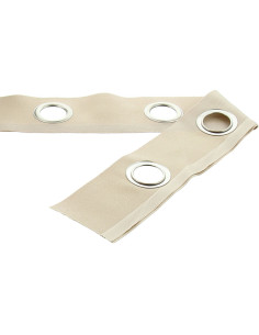 Matte silberne Ösenband - Kitt
