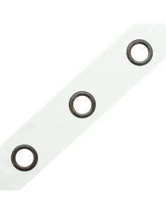 Gewehrlauf-Ösenband - Weiß 2