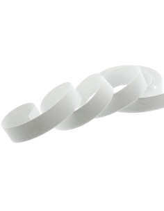 Elastisches Netzarmband weiß