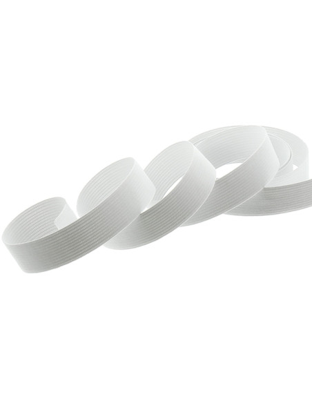Elastisches Netzarmband weiß