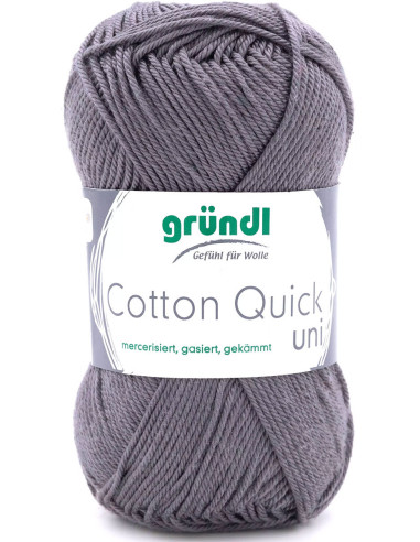 Baumwollgarn Quick Uni Gründl
