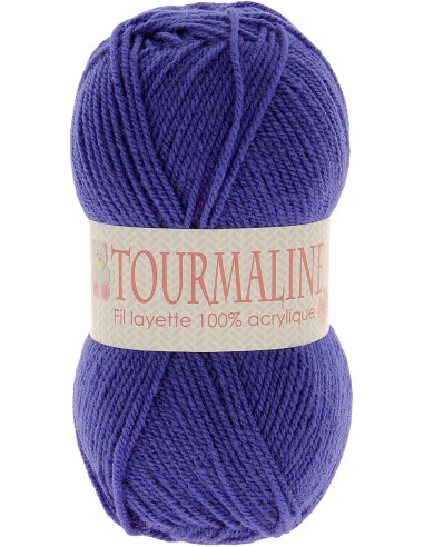 Beutel mit 2 Knäueln Babystrickgarn Turmalin