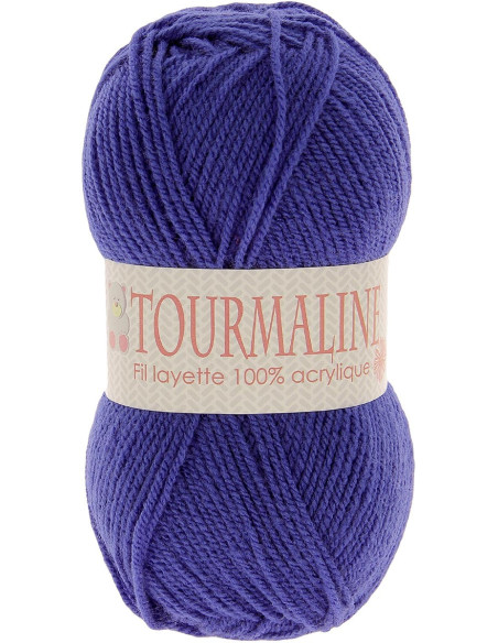 Beutel mit 2 Knäueln Babystrickgarn Turmalin