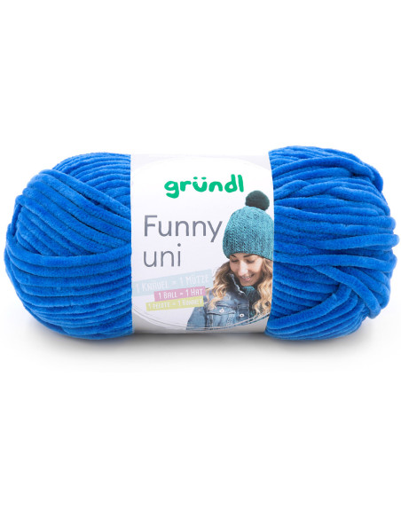 Chenillegarn Funny uni Gründl