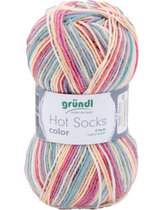 Hot Socks Wolle Farbe Gründl 2