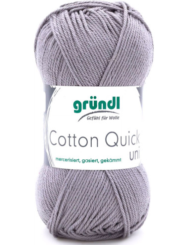 Baumwollgarn Quick Uni Gründl
