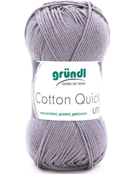 Baumwollgarn Quick Uni Gründl