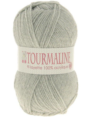 Beutel mit 2 Knäueln Babystrickgarn Turmalin