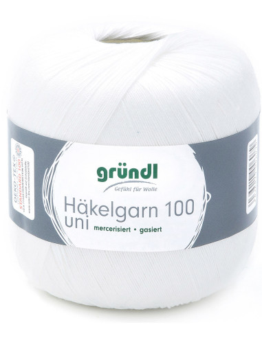 Baumwollhäkelgarn 100 Gründl