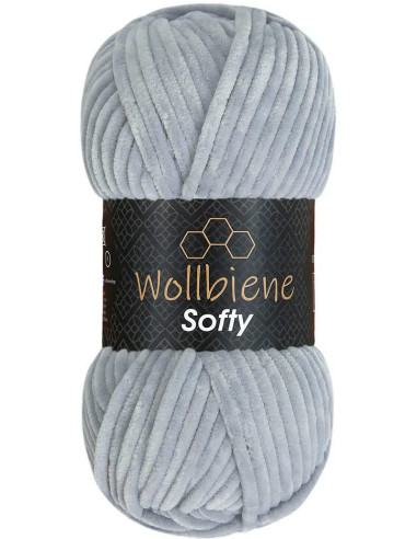 Chenille-Garn Softy Wollbiene