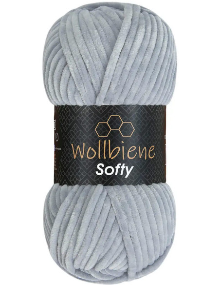 Chenille-Garn Softy Wollbiene
