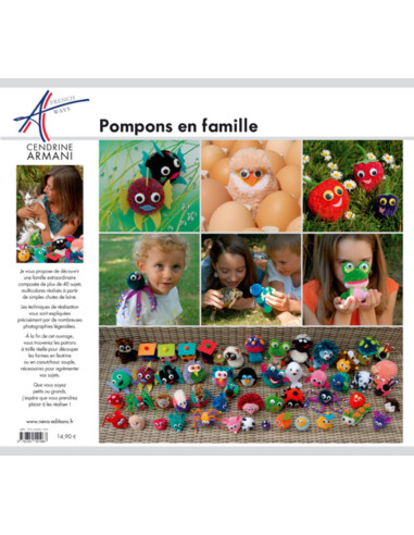 Buch Pompons in der Familie