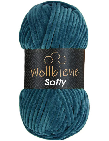 Chenille-Garn Softy Wollbiene