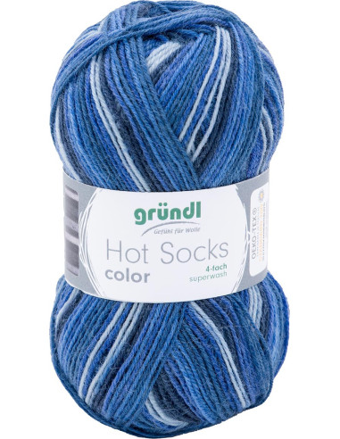 Hot Socks Wolle Farbe Gründl