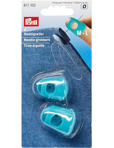 Nadeln in Fingerhutform - Türkisblau