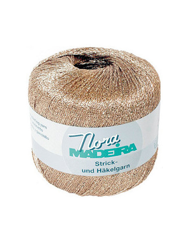 Coton crocheter métallisé Nora Madeira