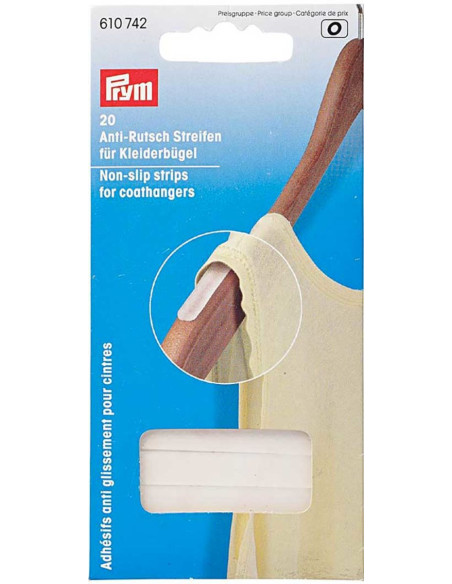 Rutschfeste Klebestreifen für Kleiderbügel