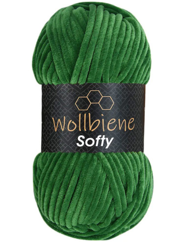 Chenille-Garn Softy Wollbiene